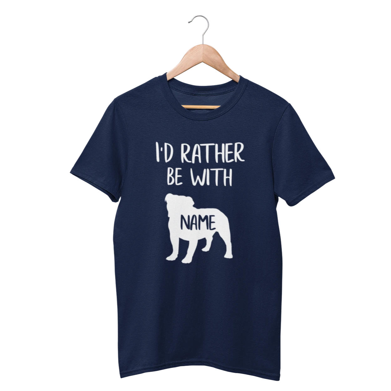 Custom Name Bulldog Shirt - Funny Labrador Cute Shirt Labradors Labs