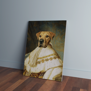 Custom King Alexandre Renaissance Portrait Canvas - Funny Labrador Cute Shirt Labradors Labs