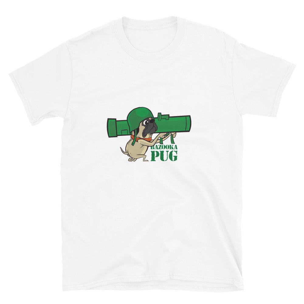 Bazooka Pug Funny Cute Shirt - Funny Labrador Cute Shirt Labradors Labs