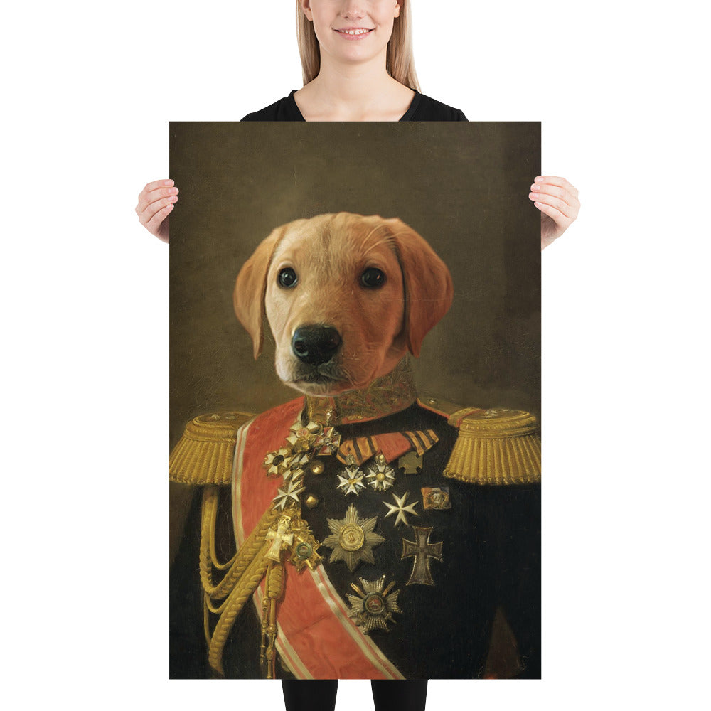 General Renaissance Poster - Funny Labrador Cute Shirt Labradors Labs