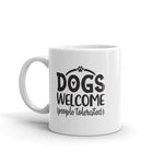 Dogs Welcome (People Tolerated) Mug - Funny Labrador Cute Shirt Labradors Labs