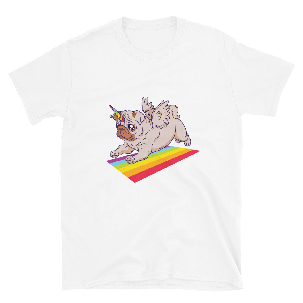 Funny Rainbow Pug Shirt - Funny Labrador Cute Shirt Labradors Labs