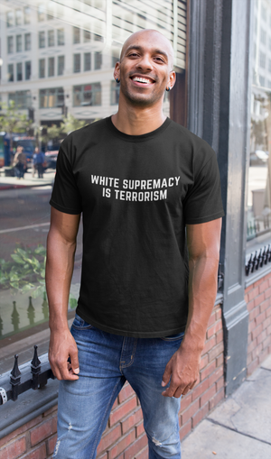 White Supremacy Is Terrorism Black Lives Matter Shirt - Funny Labrador Cute Shirt Labradors Labs
