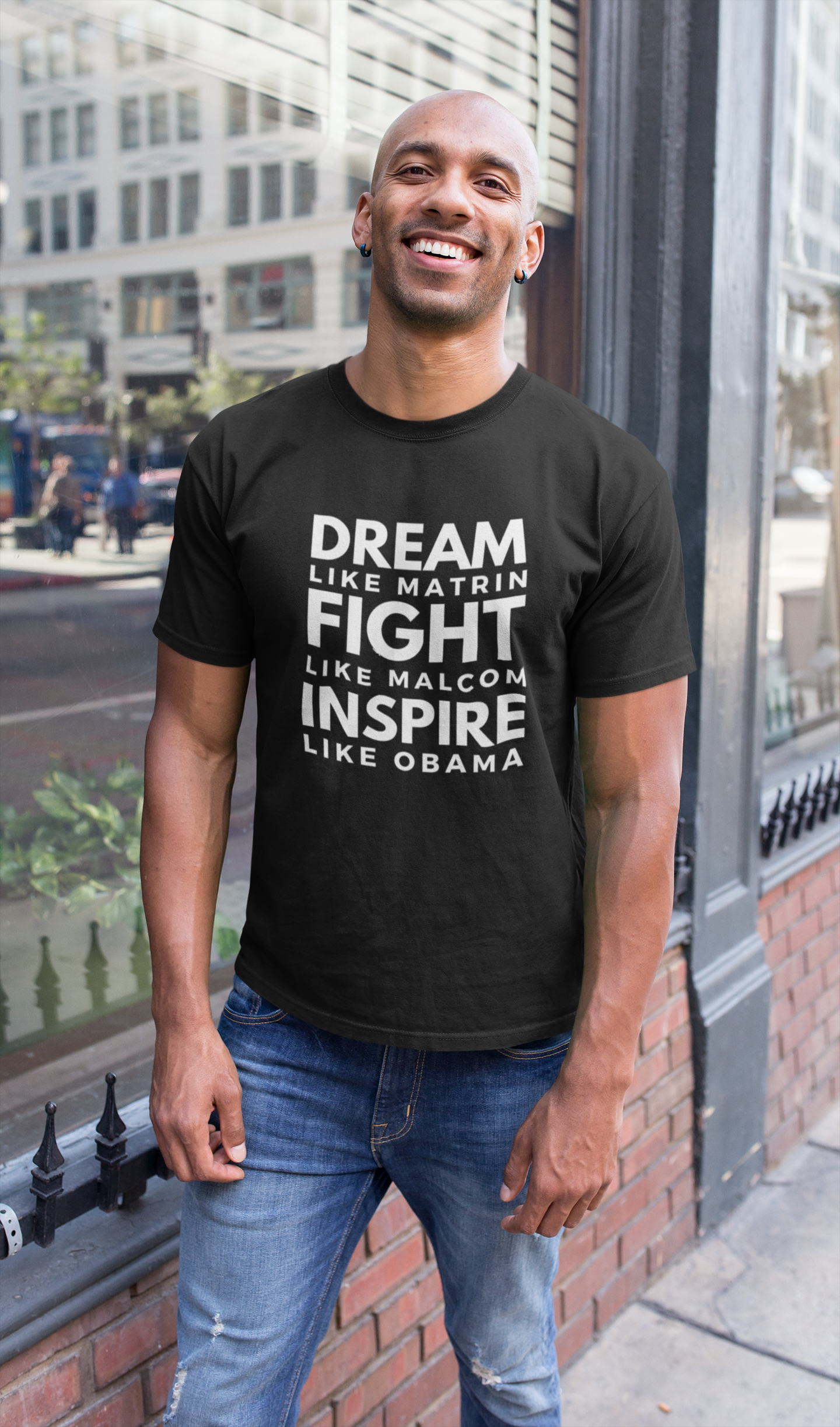 Dream Like Martin, Fight Like Malcom, Inspire Like Obama Black Lives Matter Shirt - Funny Labrador Cute Shirt Labradors Labs
