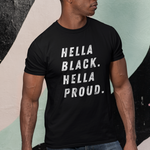 Hella Black Hella Proud Black Lives Matter Shirt - Funny Labrador Cute Shirt Labradors Labs