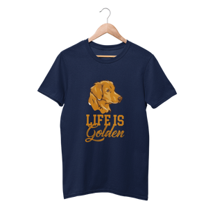 Life Is Golden Retriever Shirt - Funny Labrador Cute Shirt Labradors Labs