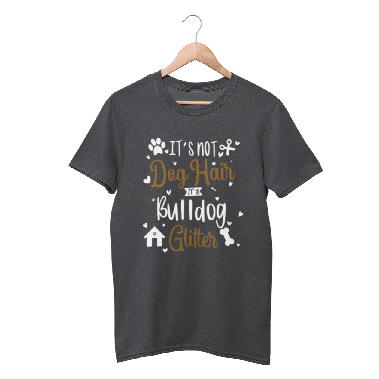 Bulldog Glitter Cute Shirt - Funny Labrador Cute Shirt Labradors Labs