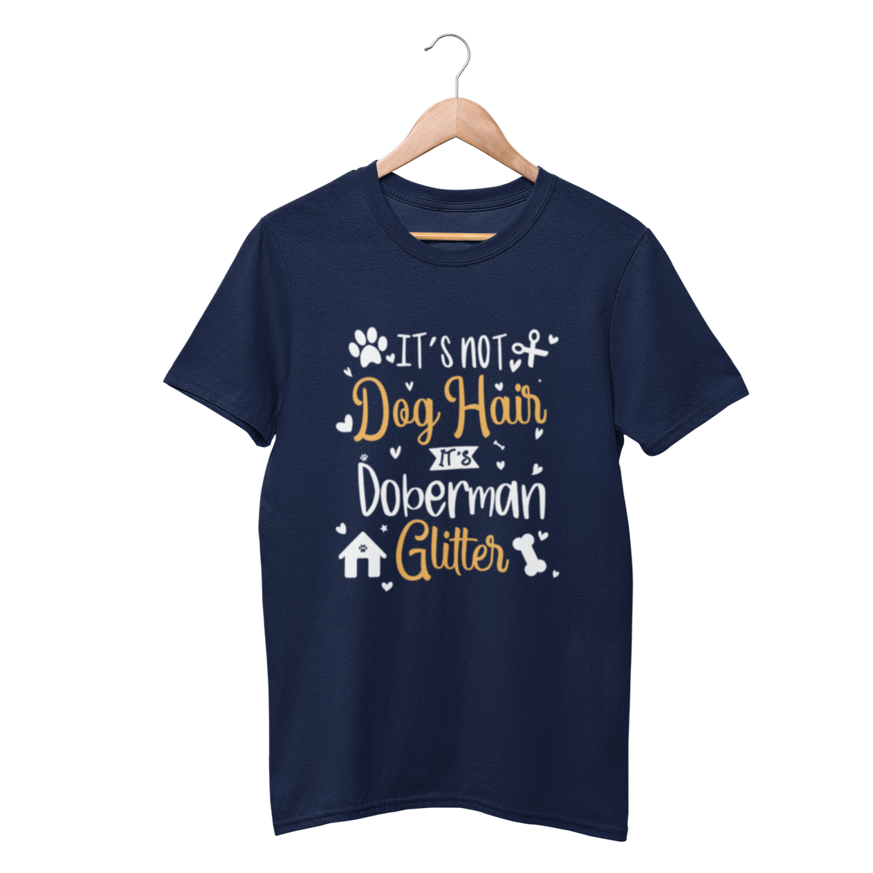 Doberman Glitter Cute Shirt - Funny Labrador Cute Shirt Labradors Labs