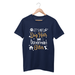 Doberman Glitter Cute Shirt - Funny Labrador Cute Shirt Labradors Labs