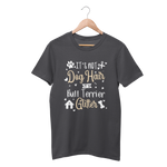 Bull Terrier Glitter Cute Shirt - Funny Labrador Cute Shirt Labradors Labs