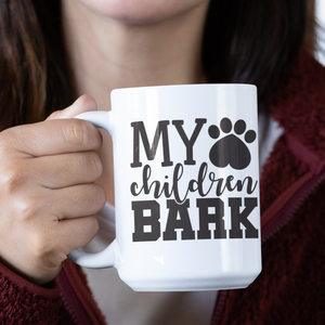 My Children Bark Funny Dog Mug - Funny Labrador Cute Shirt Labradors Labs